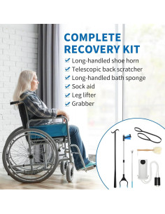 Kit de Recuperación de Cadera BUIFAC 6 Piezas con Ayudas 2