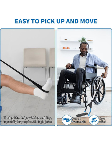 Kit de Recuperación de Cadera BUIFAC 6 Piezas con Ayudas