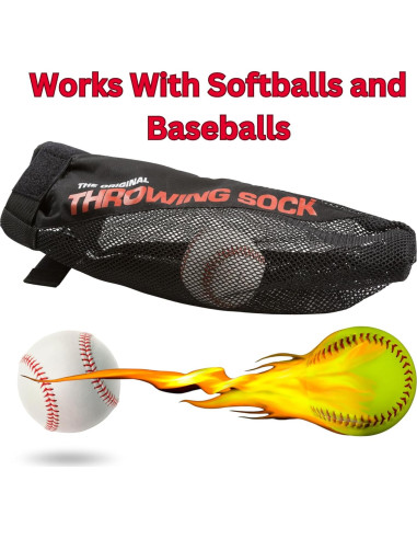 Calcetín de Lanzamiento PBJay para Béisbol y Softbol - Ajustable