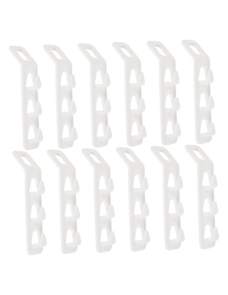 Ganchos Conectores para Perchas Ahorra Espacio ABOOFAN - 3 Sets