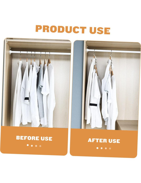 Ganchos Conectores para Perchas Ahorra Espacio ABOOFAN - 3 Sets