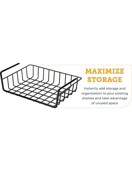 Cesta de Documentos Colgante SnapSafe 76012 - Almacenamiento Fácil
