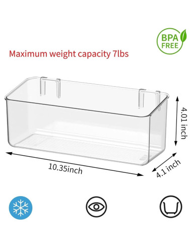 Organizador de Puerta de Gabinete Vacane 2 Pack 3.18 kg