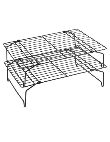 Rejillas de Enfriamiento P&P CHEF 2 Niveles Acero Inoxidable 38.1x25.9cm