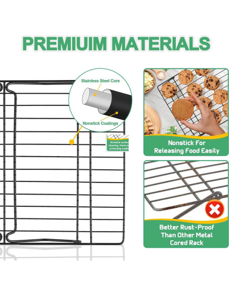 Rejillas de Enfriamiento P&P CHEF 2 Niveles Acero Inoxidable 38.1x25.9cm