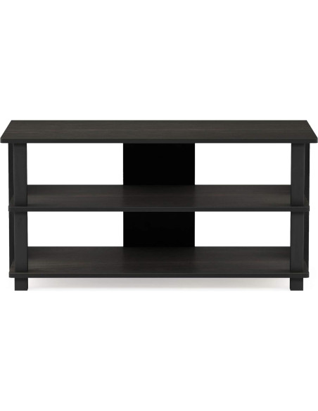 Estante para zapatos Furinno Turn-N-Tube 3 niveles 80 cm Espresso/Negro