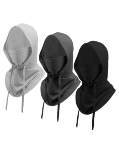 3 Piezas Máscara Balaclava Refrigerante UV Transpirable