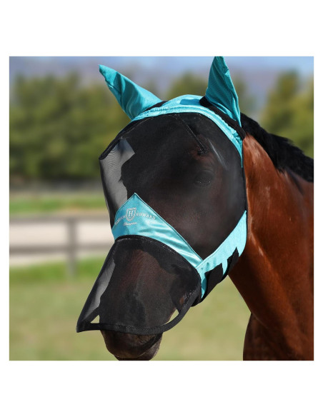 Máscara de Moscas Completa Harrison Howard Teal M UV