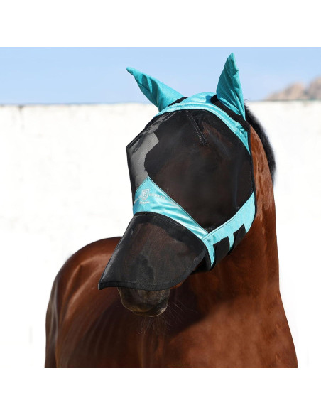 Máscara de Moscas Completa Harrison Howard Teal M UV