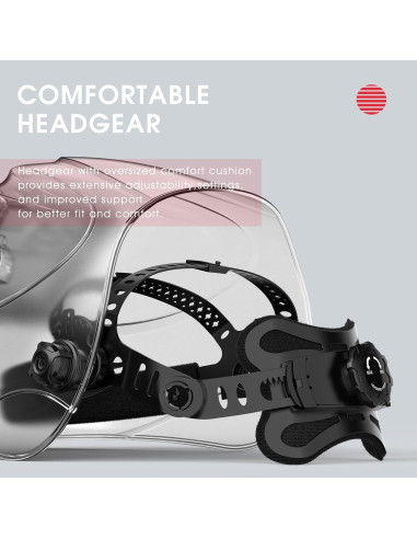 Casco de Soldadura YESWELDER LYG-L600A con Oscurecimiento Automático