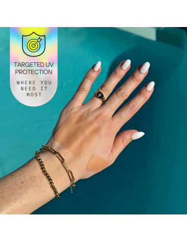 Parche Solar Hipoalergénico Sunkiss Cuadrado 8x8cm UPF50