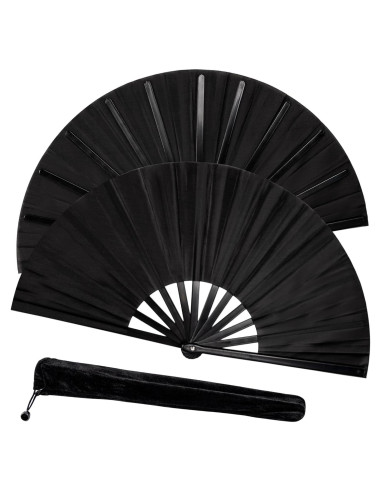 Ventilador de Mano Boots on The Ground para Danza - Negro