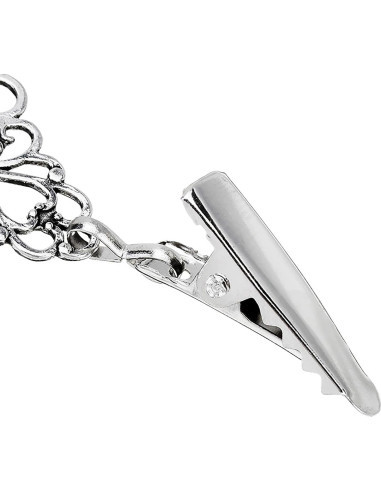 4 Clips de Bufanda Vintage Aswewamt para Mujeres y Niñas