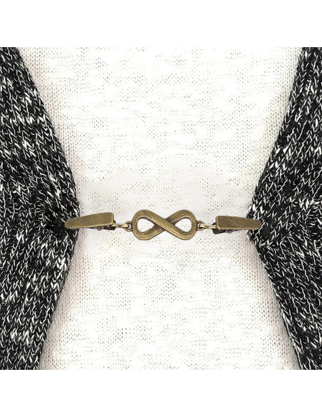 4 Clips de Bufanda Vintage Aswewamt para Mujeres y Niñas