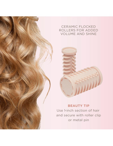 Calentadores de Rizos Compactos Conair HS10XNR - 10 Piezas