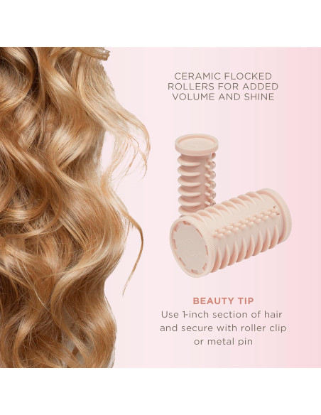 Calentadores de Rizos Compactos Conair HS10XNR - 10 Piezas