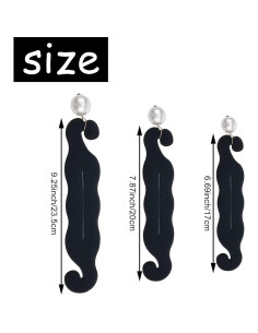 Pack de 3 Hacedores de Moño de Perlas DonLeeving - Clips Rizados 2