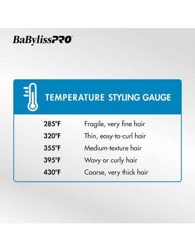 Varita Rizada BaBylissPRO Nano Titanium 2.54cm 430C