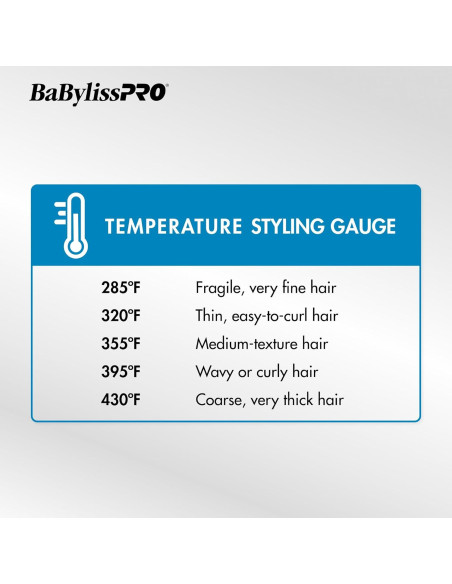 Varita Rizada BaBylissPRO Nano Titanium 2.54cm 430C