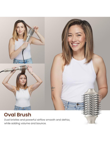 Estilizador de Aire Caliente 5 en 1 MESCOMB F16 - Secador y Rizador