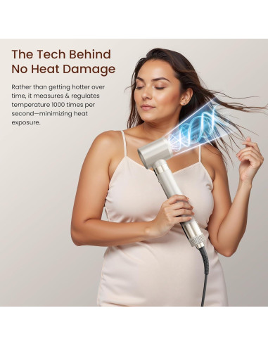 Estilizador de Aire Caliente 5 en 1 MESCOMB F16 - Secador y Rizador