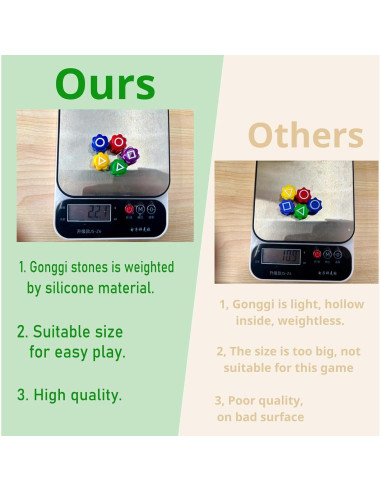 Juego Tradicional Coreano GongGi - Diversión Familiar