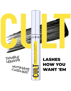 Máscara de Pestañas LAMEL Longitud y Rizo 402 - Negro Profundo 2