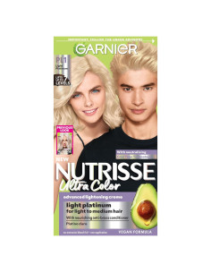 Tinte Permanente para Cabello Garnier Nutrisse PL1 Platino Claro