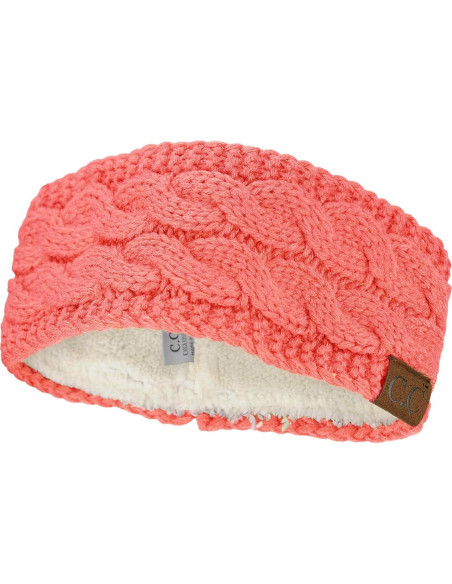 Banda para la cabeza de invierno C.C HW20-CORAL 57 cm