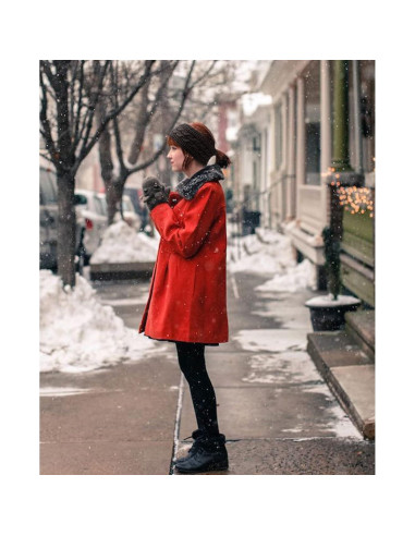 Diadema de Invierno AQOKKA para Mujeres - 2 Pcs, Calentadores de Oídos