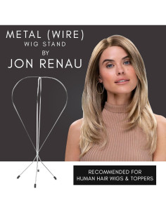 Soporte para Pelucas Plegable de Metal Jon Renau - Duradero y Ligero 2