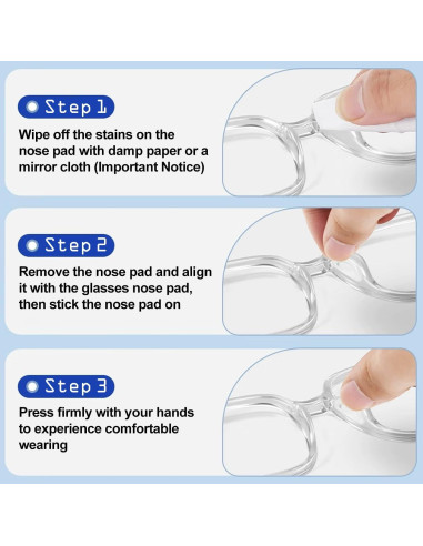 10 Pares Almohadillas Silicona Antideslizantes para Gafas