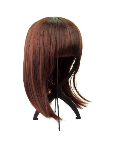 30 Soportes de Peluca JAPCHET Plegables 36 cm Portátiles