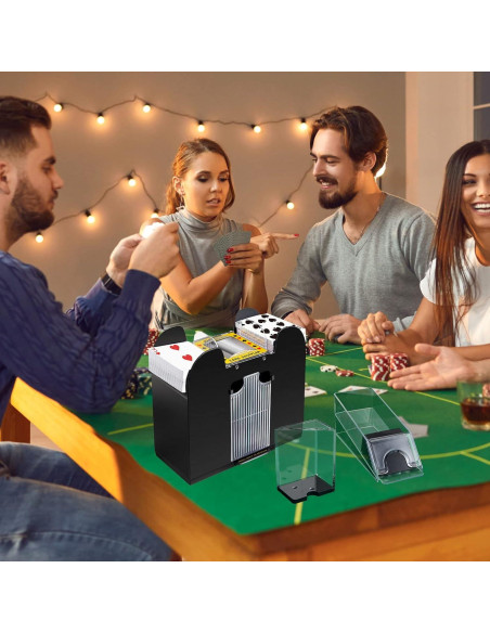 Conjunto de Blackjack Aoriher con Barajador Automático y Zapato Conjunto de Blackjack Aoriher con Barajador Automático y Zapato