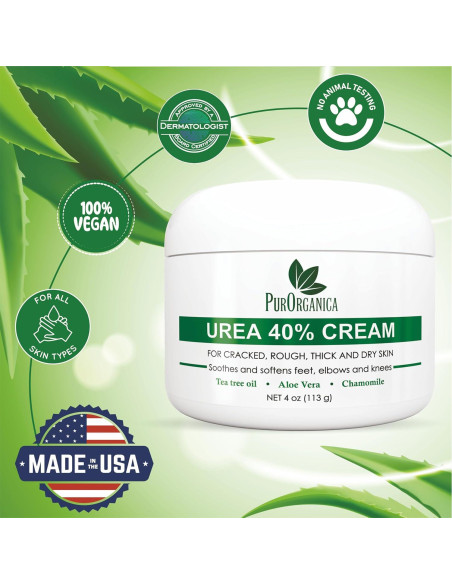 Crema para Pies 40% Urea PurSources - Hidratante 113g x 2