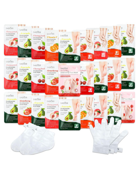 Kit de Cuidado de Manos y Pies Swiffen - 24 Piezas Hidratantes