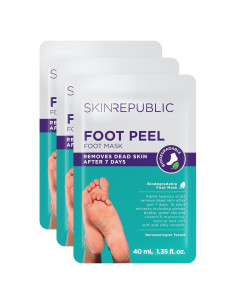 Mascarilla Exfoliante para Pies Skin Republic - 1 Par Biodegradable