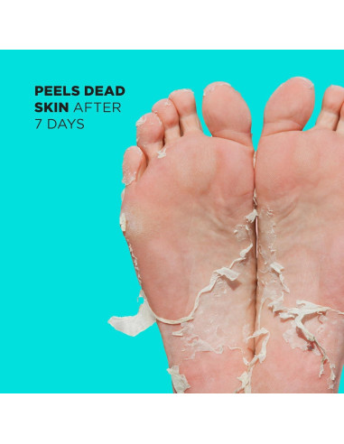 Mascarilla Exfoliante para Pies Skin Republic - 1 Par Biodegradable