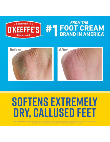 Crema para Pies O'Keeffe's Renovación Intensa 85 g - Hidratante