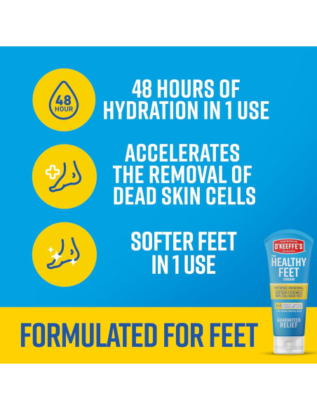 Crema para Pies O'Keeffe's Renovación Intensa 85 g - Hidratante