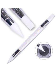 Bolígrafo de Arte para Uñas ccHuDE DY0040W con Punta Doble 2