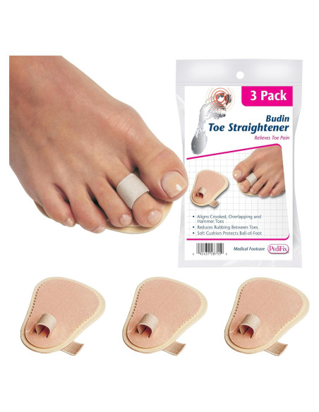 Enderezador de Dedos PediFix - Paquete de 3 Alineadores