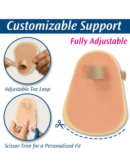 Enderezador de Dedos PediFix - Paquete de 3 Alineadores