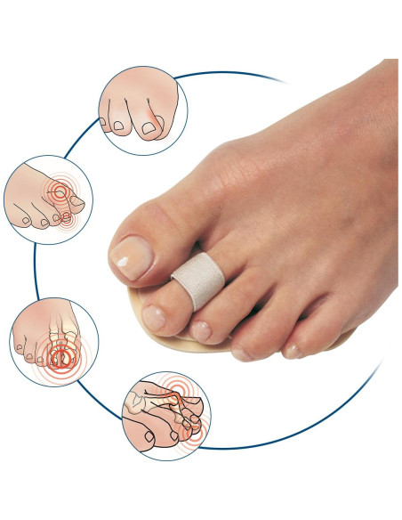 Enderezador de Dedos PediFix - Paquete de 3 Alineadores