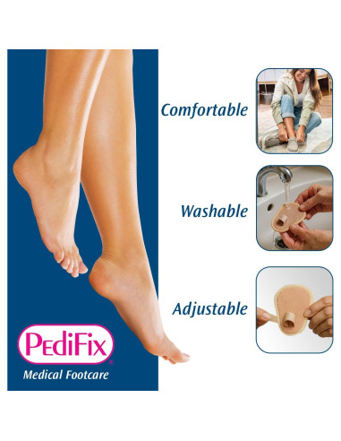 Enderezador de Dedos PediFix - Paquete de 3 Alineadores