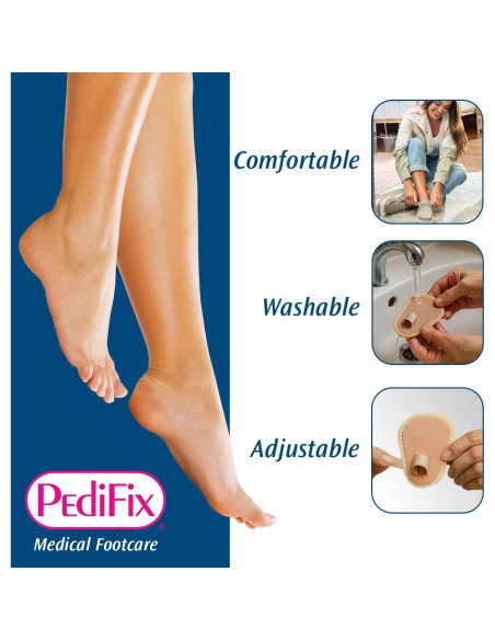 Enderezador de Dedos PediFix - Paquete de 3 Alineadores