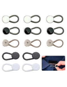 18 Extensores de Botón para Cuello y Cintura LVYKING