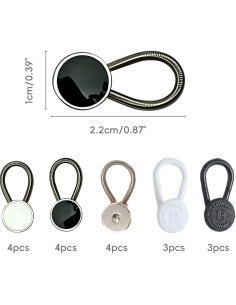 18 Extensores de Botón para Cuello y Cintura LVYKING 2