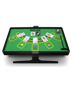 Juego de Póker y Black Jack Classic Game - Tapete Doble Cara