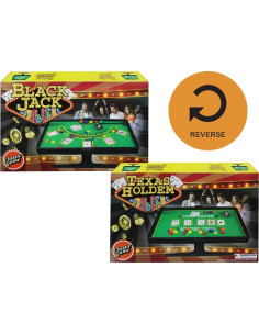 Juego de Póker y Black Jack Classic Game - Tapete Doble Cara 2